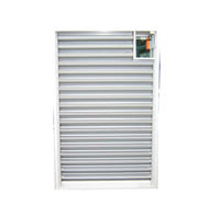 電動鋁合金防雨調節(jié)百葉窗